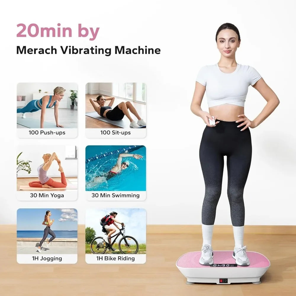 Vibration Plate Exercise Machine